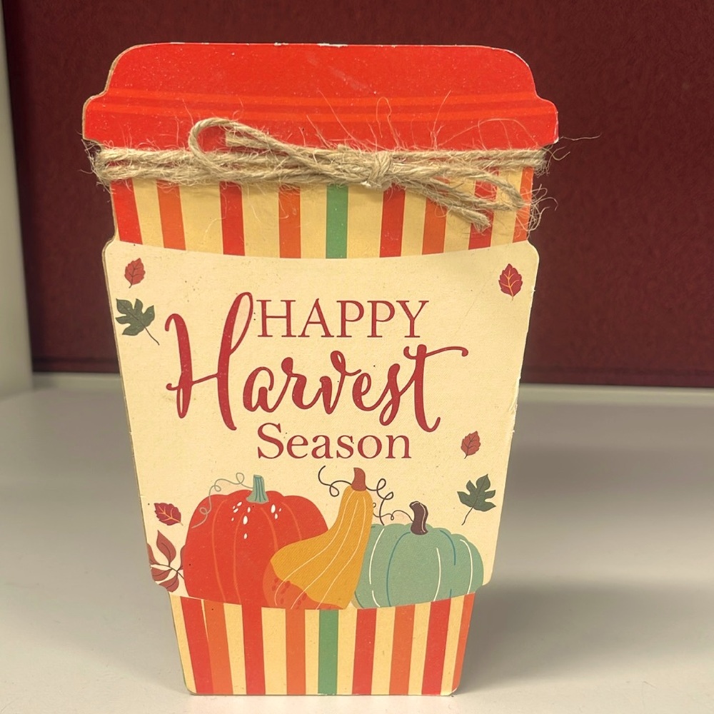 Fall themed wall or desk decor